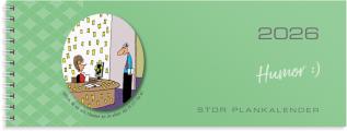 Stor Plankalender Humor 2026