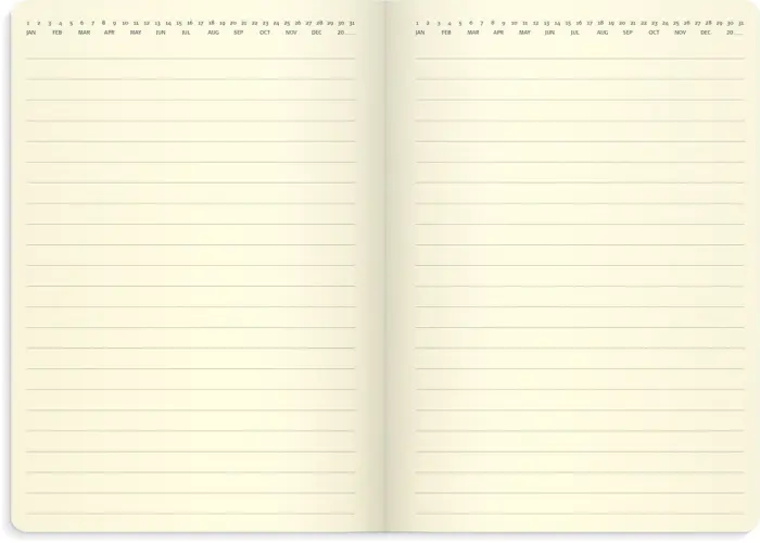 Stor Veckokalender Forma Deluxe svart 2025