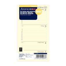 Filofax dagbok Personal 2025 V/U Swe,NOK, DK