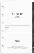 Kalender Compact grundsats 2027
