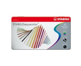 STABILO Aquacolor Etui, 12/fp