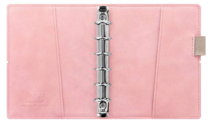 Filofax Domino Soft Pocket Pale Pink 