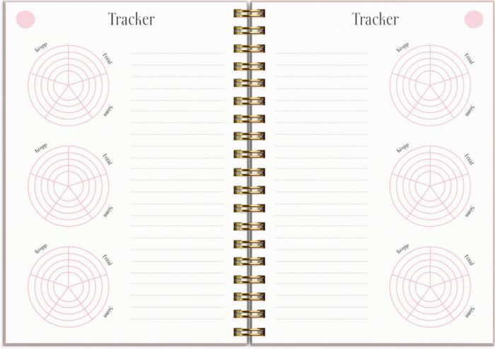 Life Planner Pink A6 2023