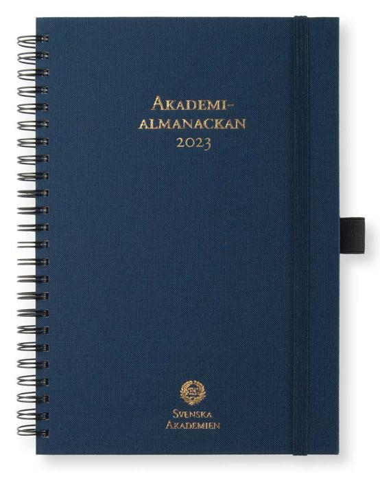 Akademialmanackan 2023 A5 blå
