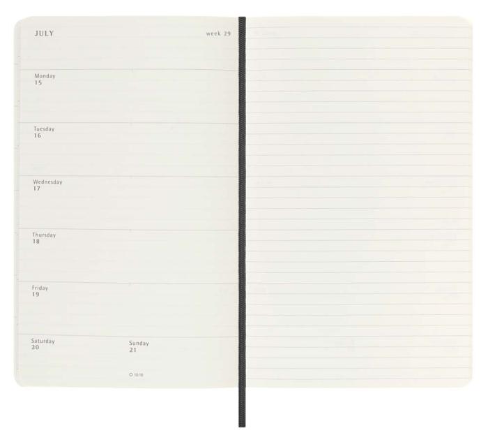 Moleskine Veckokalender L Soft 23/24