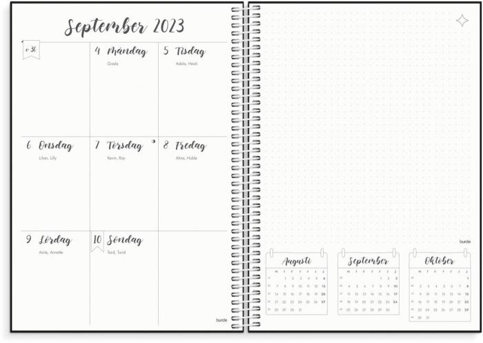 Kalender Doodle B5 2023