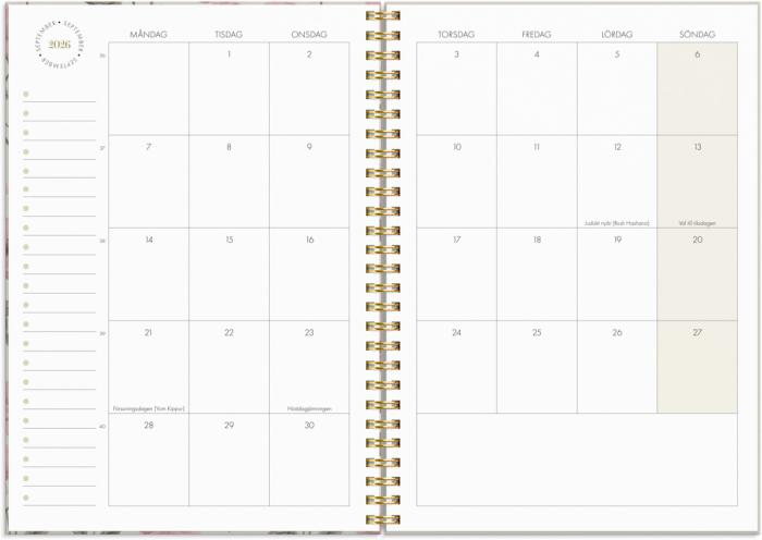 Life Planner A5 2026 Essentials 