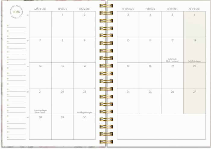 Life Planner A6 2026 Essentials 