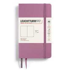 Anteckningsbok Leuchtturm1917 Soft A6 Dusty Rose olinjerad