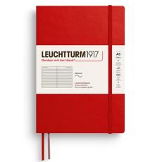 Leuchtturm Notebook A5 soft Ruled Cherry