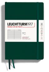 Leuchtturm Notebook A5 soft Ruled Forest Green