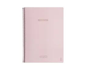 Anteckningsblock Kozo A4 Dusty pink