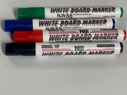 Whiteboardpennor Niji 4-pack skuren spets