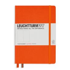 Leuchtturm1917 Leuchtturm Notebook A5 hard 249s Orange dotted - Kalenderkungen.se