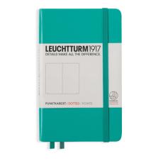 Leuchtturm A6 hard 185s Emerald dotted