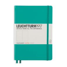 Leuchtturm Notebook A5 hard 249s Emerald dotted
