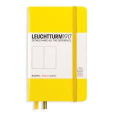 Leuchtturm A6 hard 185s Lemon olinjerad