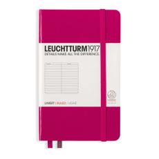 Leuchtturm A6 hard 185s Berry linjerad