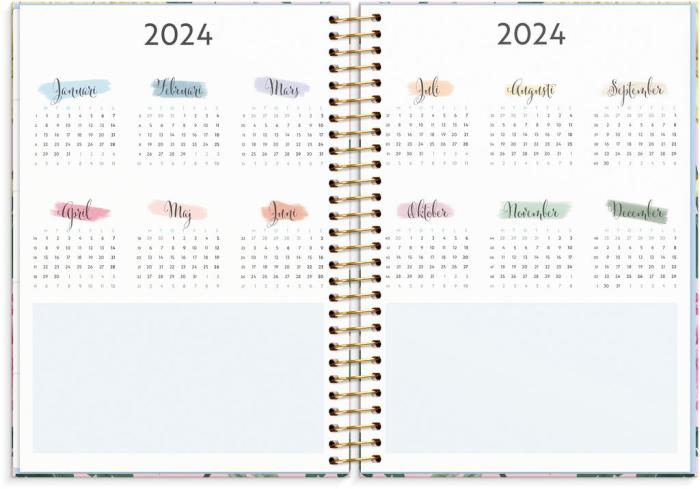 Life Organizer Blommor 2023