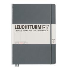 Leuchtturm Notebook A4 Slim Hard 121s Anthracite olinjerat