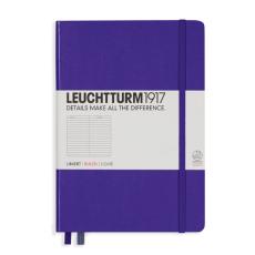Leuchtturm1917 Leuchtturm Notebook A5 hard 249s Purple linjerad - Kalenderkungen.se