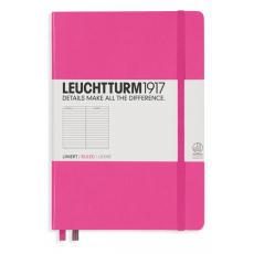 Leuchtturm Notebook A5 hard 249s New pink linjerad 