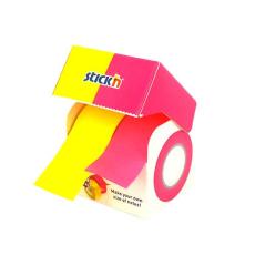 Notisrulle Extra Sticky 2x25mmx10m Neon