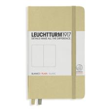 Leuchtturm A6 hard 185s Sand olinjerad