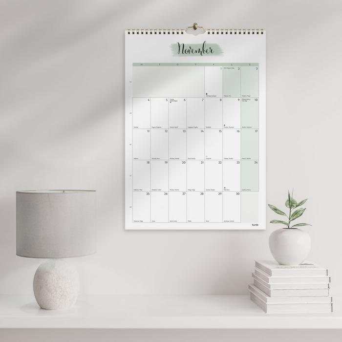 Väggkalender Life organizer 2024