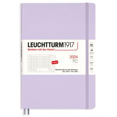 Leuchtturm1917 B5 Soft Månad/Uppslag 16m Lilac 2024