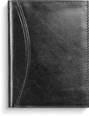 Fickkalender Prestige de Luxe svart skinn 2027