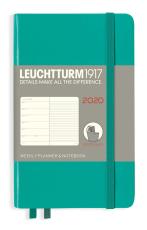 Leuchtturm1917 Kalender 2020 Leuchtturm1917 A6 v/notes soft emerald - Kalenderkungen.se