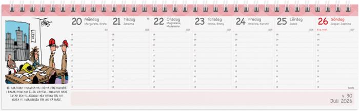 Veckoalmanackan Humor 2026