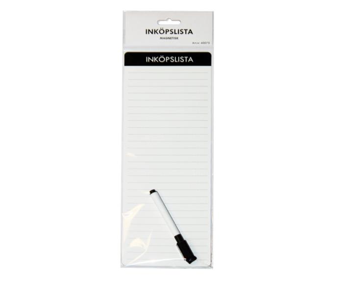 Inköpslista whiteboard