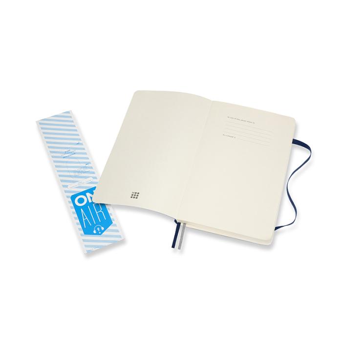 Moleskine Classic Notebook Soft Expanded olinj Saphire Blue