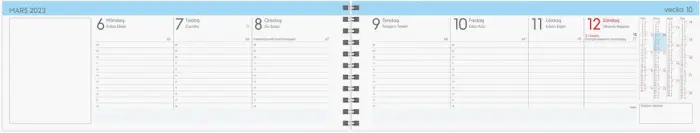 Stor plankalender Trend 2023