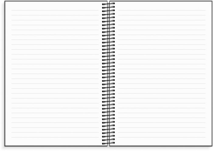 Kalender 2026 Organizer & Notes svart