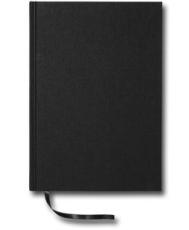 Linjerad Notebook A5 256 sidor Black