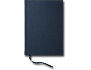 Linjerad Notebook A5 128 sidor Navy