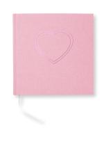Olinjerad Blank Book Heart Tea Rose