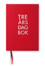3-årsdagbok A5 Röd
