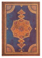 Paperblanks Dayplanner Midi Safavid Indigo 23-24