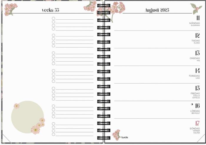 Life Planner 2025 Floral