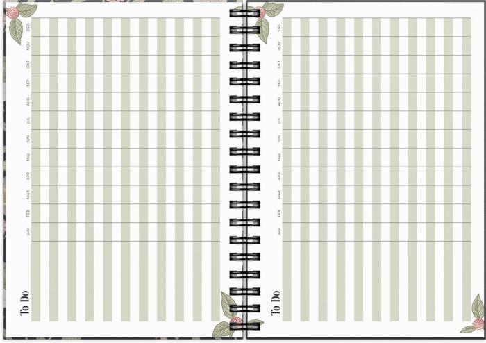 Life Planner 2025 Floral