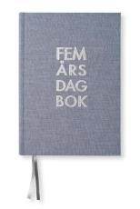 5-årsdagbok Textil Denim