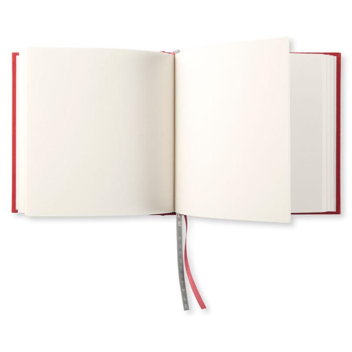 Paperstyle Gästbok 145 x 145 - Svart leather look - Kalenderkungen.se