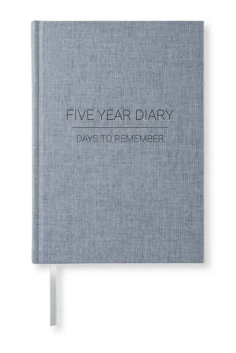 5 Year Journal A5 Denim