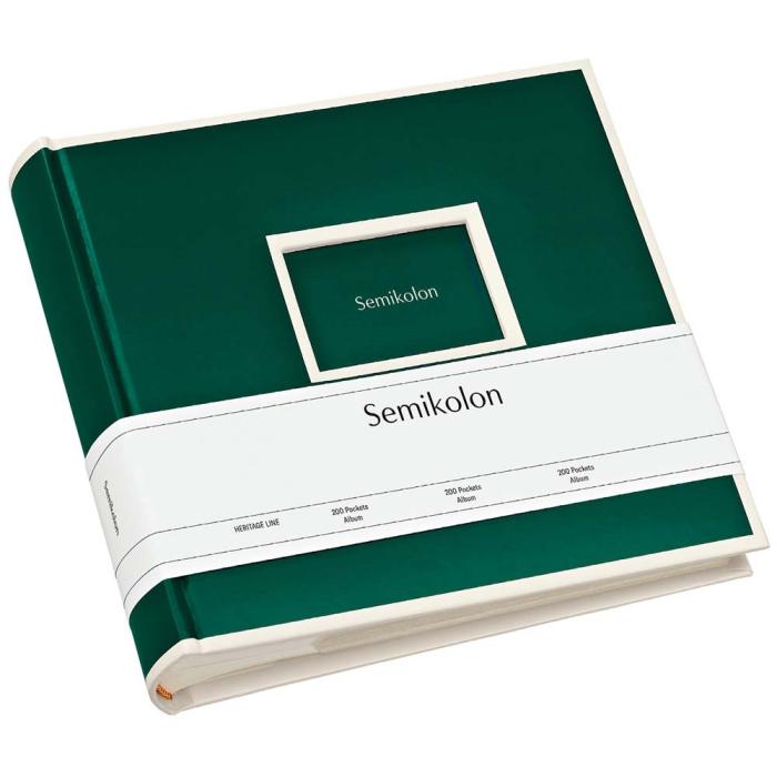 Semikolon Photo Album 200 pockets Forest