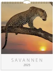 Väggkalender Savannen 2025
