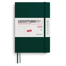 Kalender Leuchtturm1917 A5 Vecka/Uppslag Soft Forest Green 2026